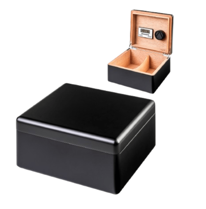 Humidor - Angelo - 50 Cigar - Matt Black