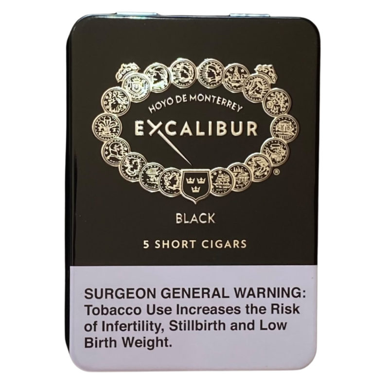 Hoya De Monterrey - Excalibur Black Shorts (Tin of 5)